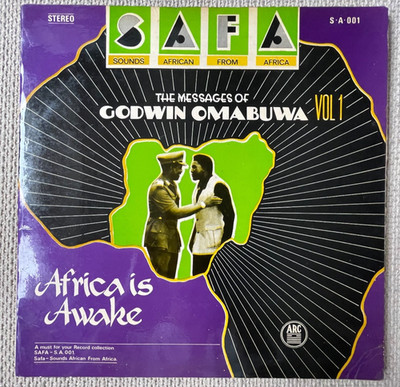 Godwin Omabuwa & His Cassanova Dandies  Africa Is Awake LP 1974 Nigeria Highlife