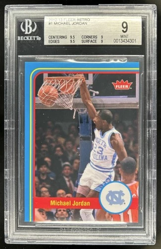 Jordan 2012 Fleer Jordan #1