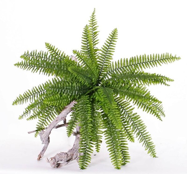 artplants Kunstpflanze Boston Farn Sascha Auf Steckstab, GrüN, 45Cm, Ø 90Cm-image
