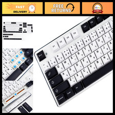 MOLGRIA Keycaps, 129 Set PBT Cherry Profile Dye Sublimation, Custom Japanese Fon