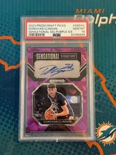 Donovan Clingan [Purple Ice] SS-DVC 2023 Panini Prizm Draft Picks Sensational...