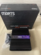 Marts Digital MXB3000W Mono 3000W RMS Bass Amplifier - PRV & Brazil Style Amp!