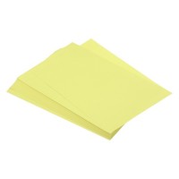125 Blatt A4 Farbiges Druck-Kopierpapier,80 G/M²,Zum Drucken,Kopieren Hellgelb