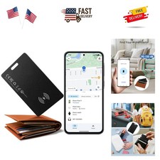 Wallet Tracker Card for Android,Rechargeable Air Tag Wallet Finder, Thin and ...