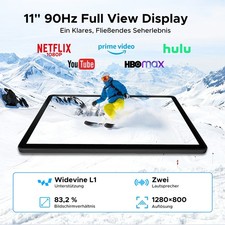 AORLYM P11 Android 16 11 Zoll Tablet 48GB+128GB 8800mAh WiFi 5 Gemini AI BT5.0