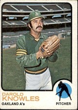 1973 Topps #274 Darold Knowles Near Mint