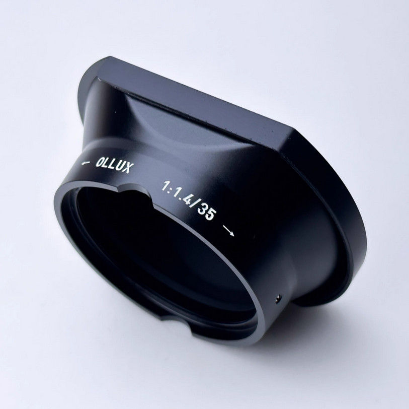 Metal Aluminium Alloy Lens Hood Cap with Filter For Leica Summilux M 35/1.4 Lens