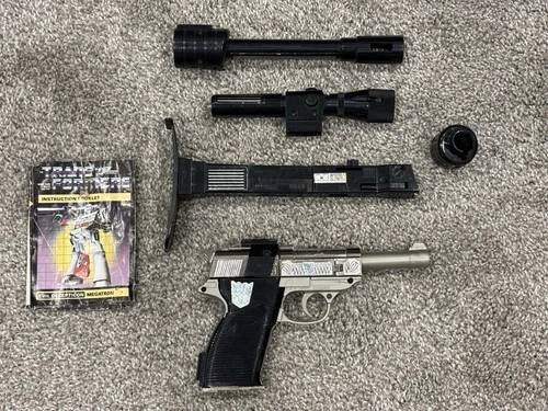 Original Vintage Hasbro 1984 G1 Transformers MEGATRON Complete W/Instructions