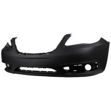 Front Bumper Cover For 2011-2014 Chrysler 200 W Fog Lamp Holes Primed