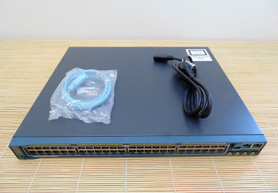 Cisco WS-C2960S-F48FPS-L 48xFast Ethernet PoE plus ports 740W 4xSFP 