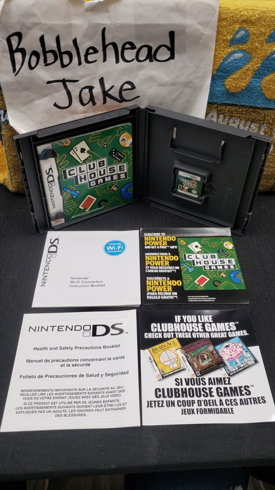 Clubhouse Games - Nintendo DS Game Complete CIB Tested & Works