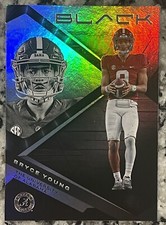 BRYCE YOUNG 2023 CHRONICLES BLACK DRAFT PICKS RC ROOKIE #1 ALABAMA PANTHERS