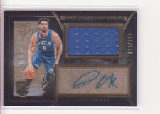 Jahlil Okafor 2015-16 Panini Black Gold Jersey Autograph #3 Rookie RC Auto /199