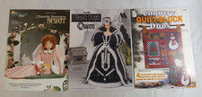 Lot of 3 Sewing Crochet Paperback Magazines CROCHET, Needlecraft, Quilt Duo