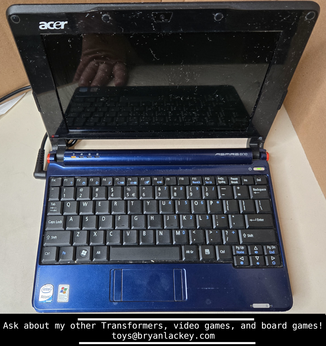 Acer Aspire One ZG5 netbook Windows XP computer | eBay