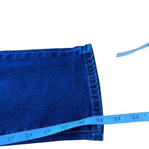 PAUL SMITH Jeans Mens Blue Slim Straight Denim Zip Fly Stretch W36 L32 - Picture 6 of 11