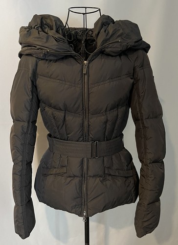 ADD ICON 10 Hooded Down Puffer Belted 