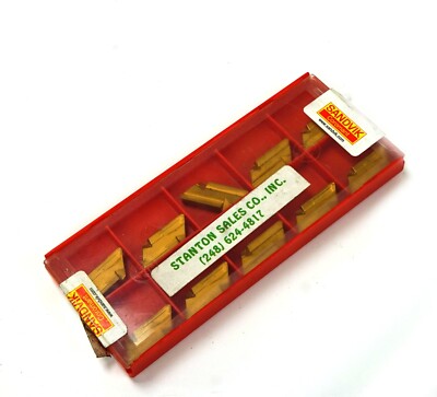 Lot of 10 Sandvik KNMX 16 04 10 R-71 4025 Carbide Turning Inserts T-Max