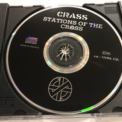 Crass - Stations Of The Crass CD 1990 Crass Records 521984. CD. UK