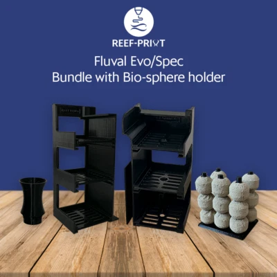 REEF-PRINT Media Baskets, Bio-Sphere Holder & RFG to fit Fluval Evo 52L & Spec