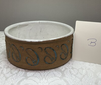 Vintage Isla Del Sol Ceramic Pottery Puerto Rico Hal Lasky Large Bowl 7 D (B)