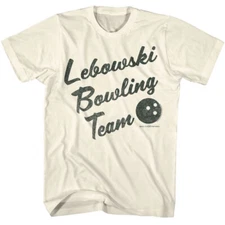 Big Lebowski Bowling Team Men's T Shirt