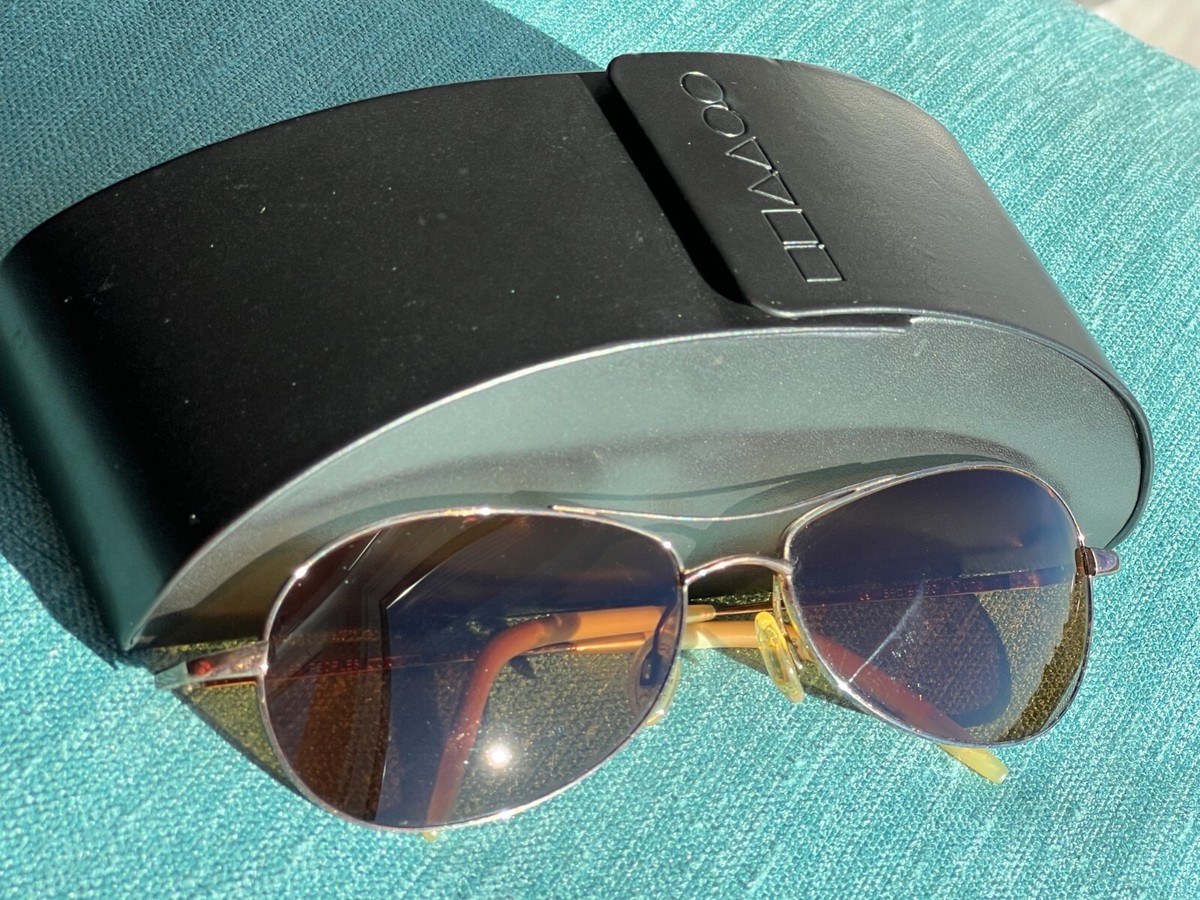 Oliver Peoples Dyno + Gold Frame, Bronze Gradient Lens Sunglasses