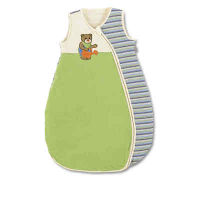 Jollein jersey slaapzak Jungle Jambo offwhite/blauw/beige