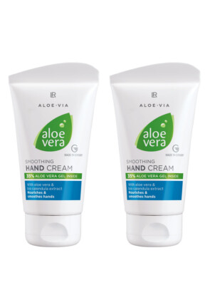 LR Aloe VIA Aloe Vera Sanfte Handcreme Hand Cream Handpflege 2x 75ml