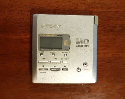 Sony MD Walkman MZ-R55. Minidisk Player Recorder - Photo 1/6