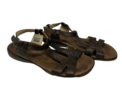Keen Leather Sandals Mens Size 9 Brown Hiking Closed Toe  display picture 1