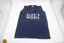 Rare Vintage Blue Sleeveless Team Softball Shirt Klee s Mobile Unisex Small R3C2