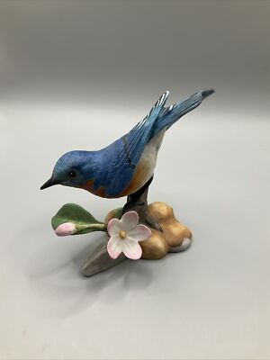 The Franklin Mint / Porzellanfigur  Eastern Bluebird  1986