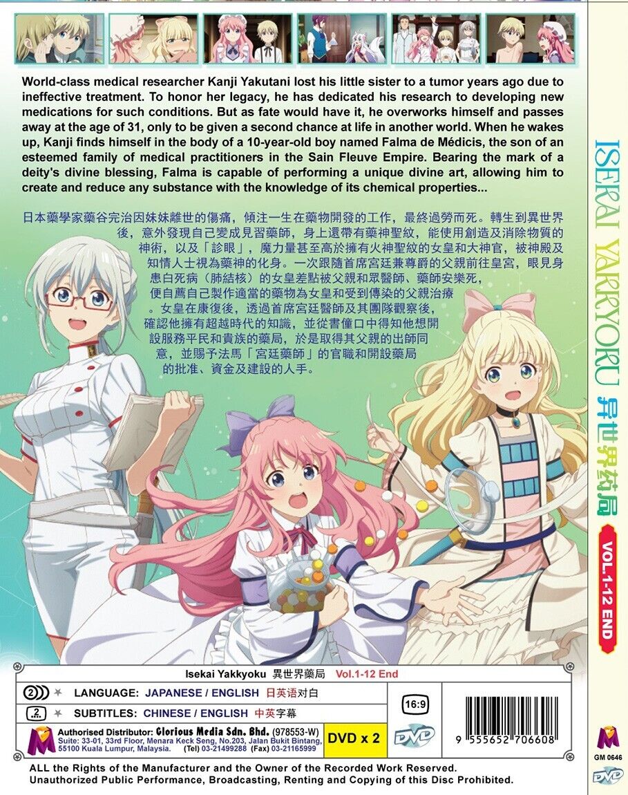 Isekai Yakkyoku, Sunday is Anime Recommendation Day 🤍 Synopsis: In his  life-long obsession to develop new medicines to help people, Kanji  Yakutani, a Japanese medical, By Anime Central TNT