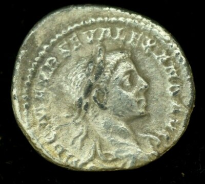 SEVERUS ALEXANDER ROMAN SILVER DENARIUS - HIGH GRADE 20MM 3.20 GRAMS