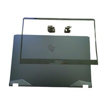 New Gray Blue Top Back Cover Bezel Hinges For MSI GE76 Raider 10SGS SFS MS-17K1