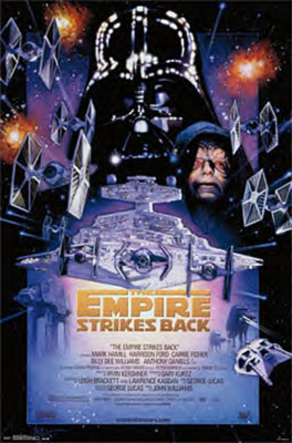 Star Wars: Episode V Empire Strikes Back Drew Struzan Painted 23 x
