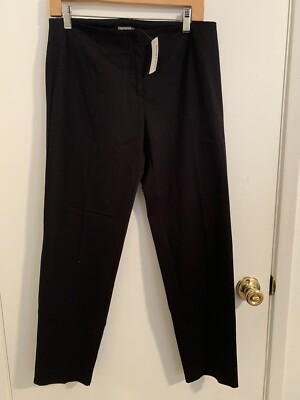 Evelyn & Arthur Lori pant Ankle Sum Black Stretch Size 4 NWT