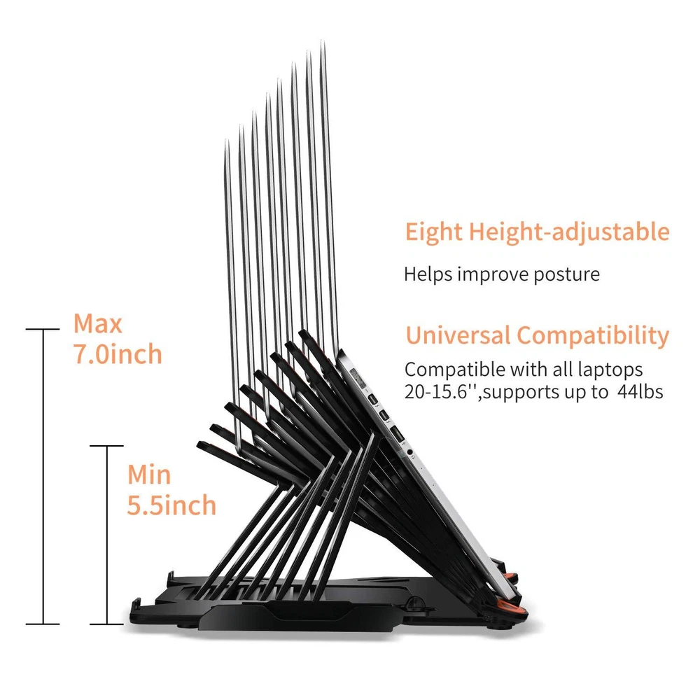 Laptop Stand Adjustable Laptop Computer Stand Multi-Angle Stand Phone Stand P...