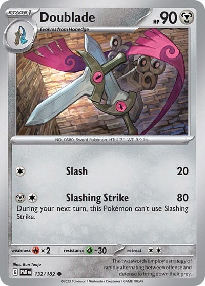 Pokemon Doublade (132/279) Paradox Rift LP