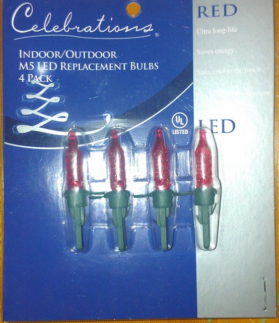 Celebrations M5 Red LED Replacement Bulbs 4Pack eBay