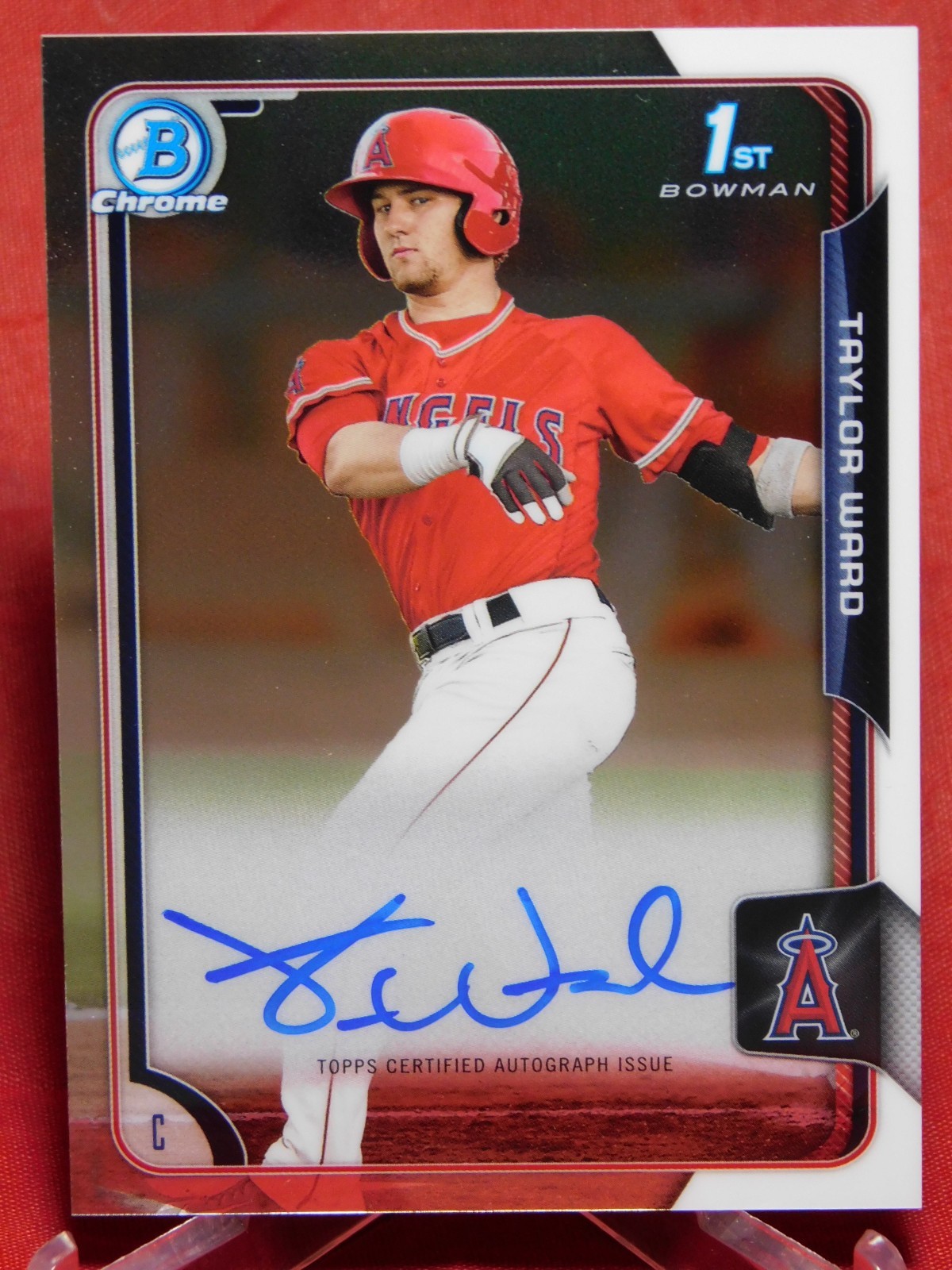 2015 Bowman Chrome Draft 1st Taylor Ward On Card Auto Autograph #BCA-TW