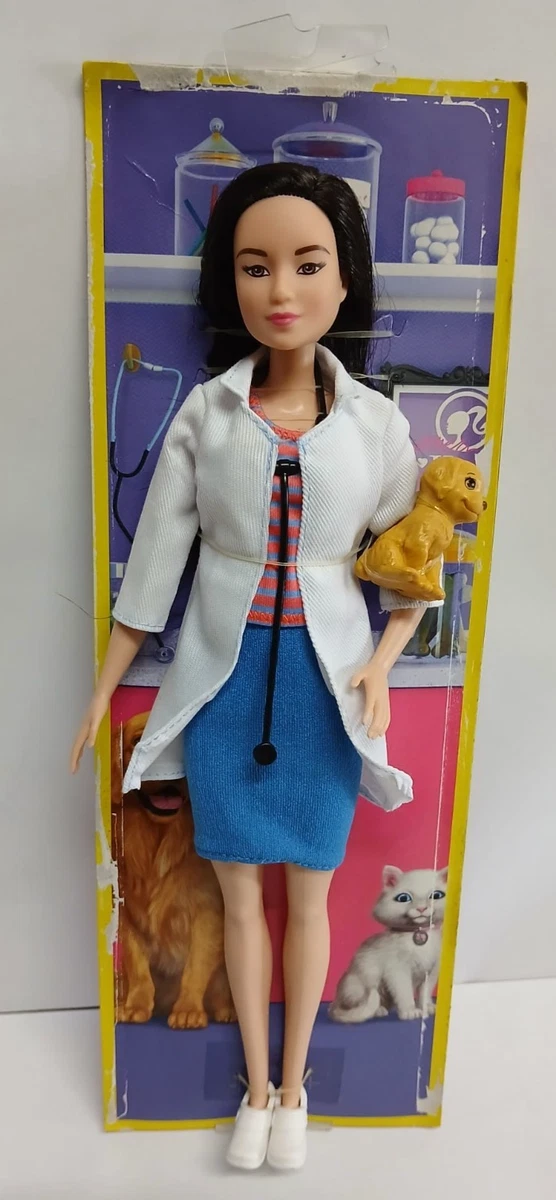 Barbie Carriere Playset ​Ken Veterinario con Bambola e Accessori, Giocattolo per Bambini 3+ Anni, GJM33