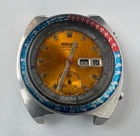 SEIKO 6139-6002 Automatic Chronograph Watch Vintage Mens POGUE Yellow Dial