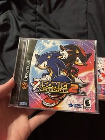 Sonic Adventure 1 & 2 Sega Dreamcast Bundle Tested Working Complete Authentic
