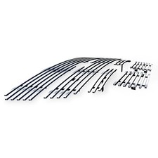 Fits 2003-2005 Chevy Silverado 1500 Stainless Chrome Billet Grille Insert Combo