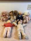 Lot of 6 Vintage Coleco Cabbage Patch Kids Dolls 85,86