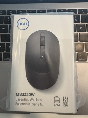 GENUINE Dell Essential Mobile Wireless Mouse MS3320W Black 9JWXD