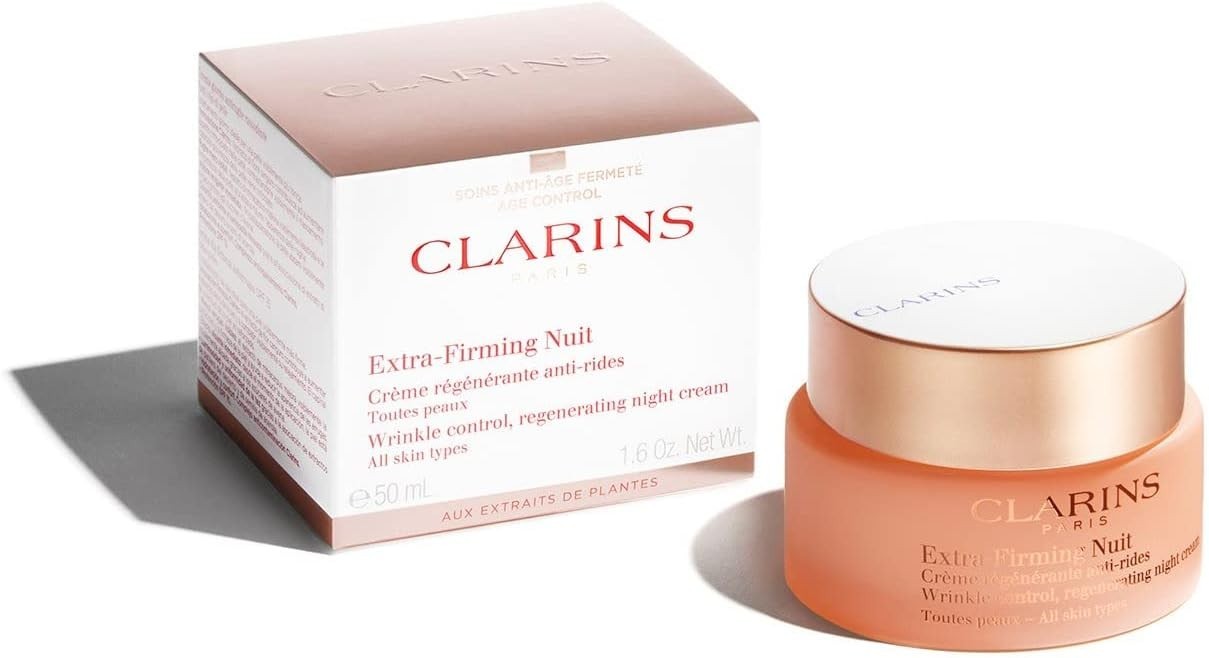 Clarins Extra Firming Nuit Cream 50ml Wrinkle Control Regenerating Night Cream