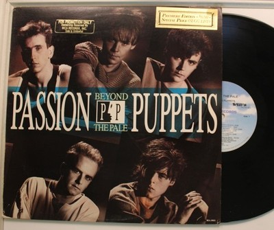 Passion Puppets Lp Beyond The Pale (W/ Press Photo & Bio) On Mca - Vg+ To Vg++ /